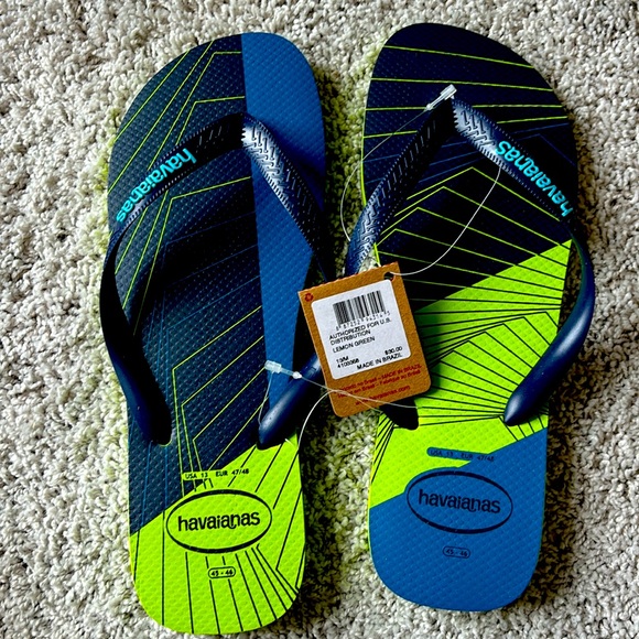 NWT Havaianas Mens Flip Flop - Picture 1 of 3